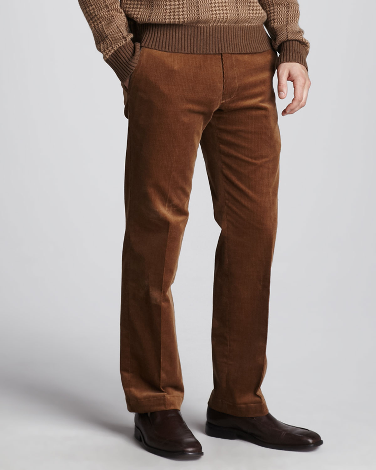 Polo Ralph Lauren Suffield Corduroy Trousers Brown for Men - Lyst