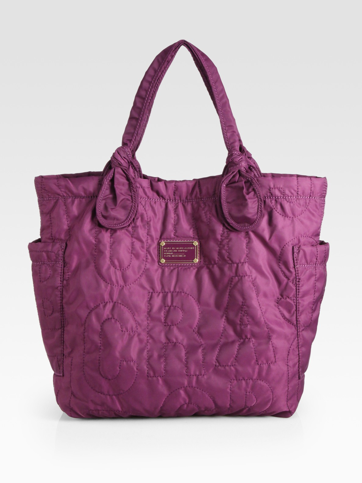 Lyst - Marc By Marc Jacobs Pretty Nylon Medium Tate Tote Bag in Purple