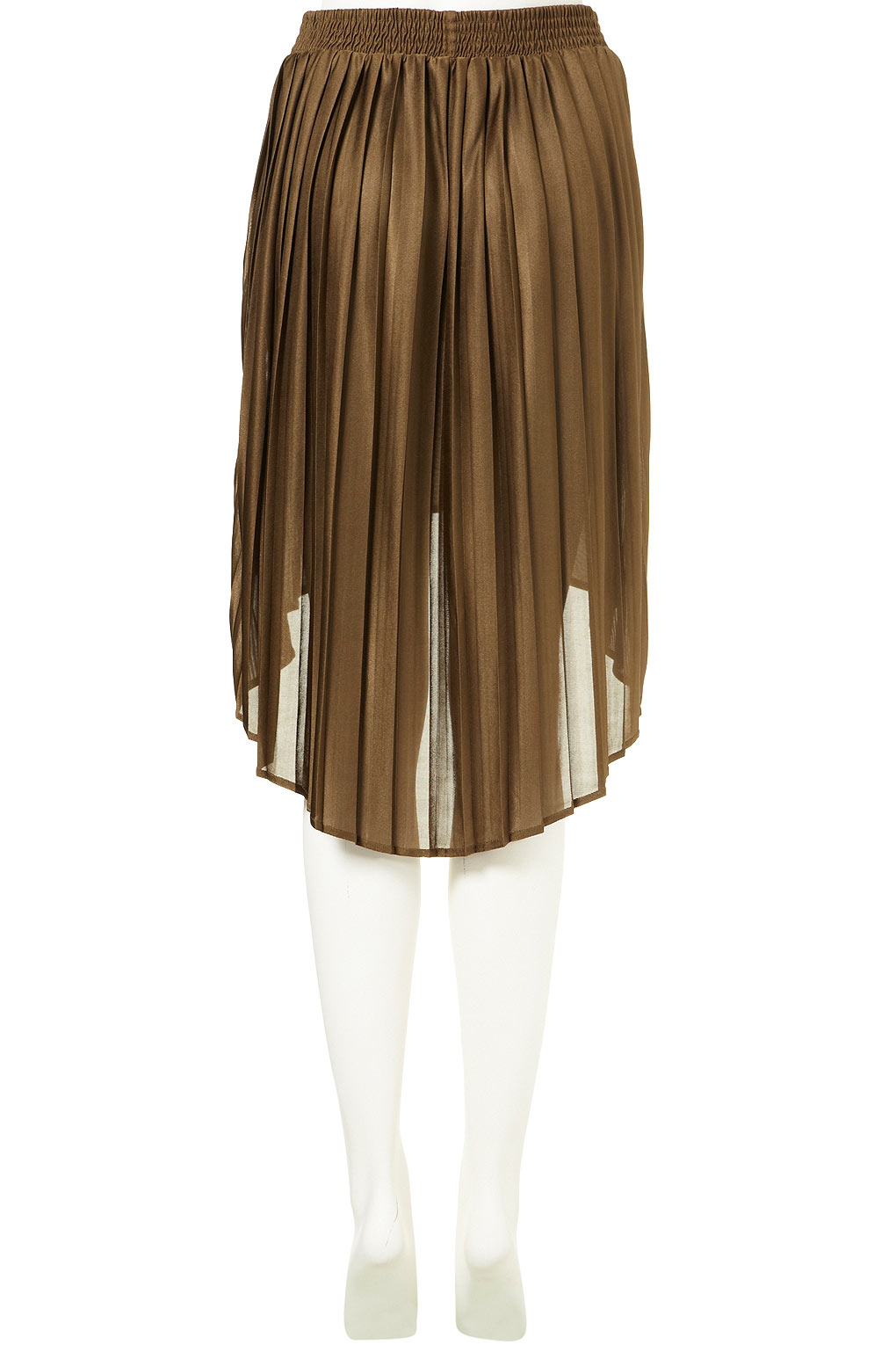 topshop brown skirt