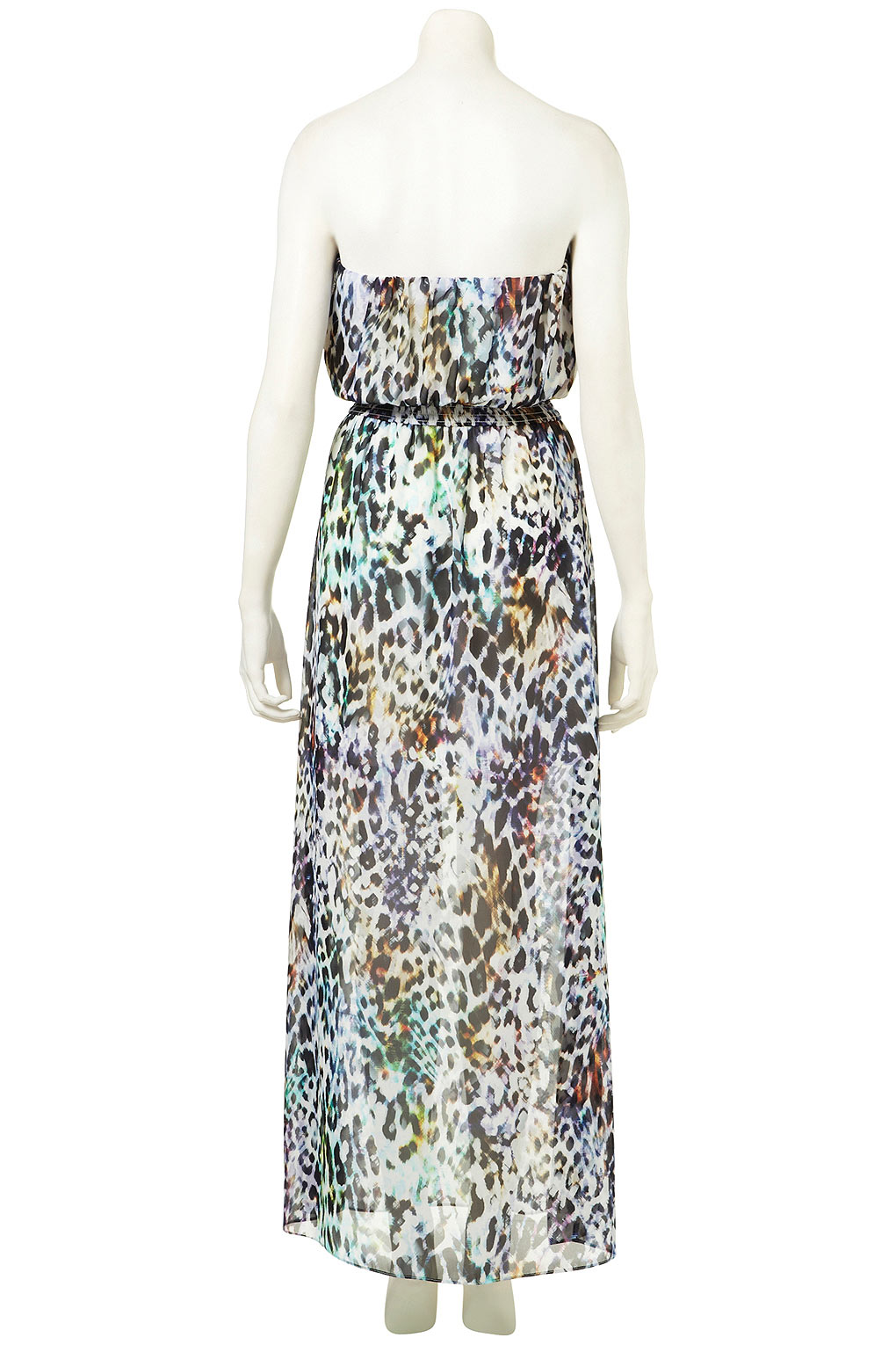 topshop leopard print maxi dress
