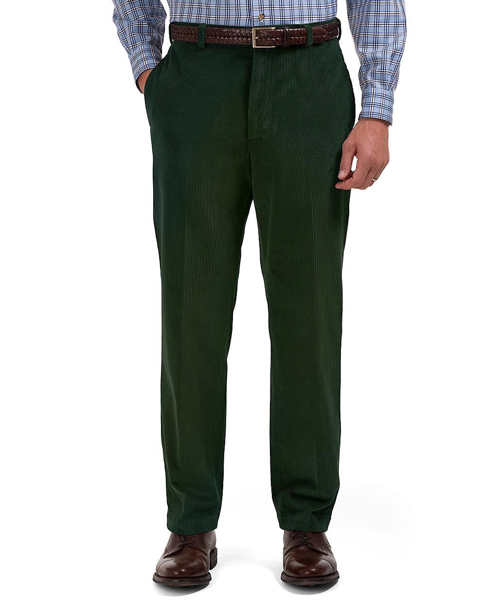 Brooks Brothers Hudson Fit Eightwale Corduroy Pants in Green for Men - Lyst