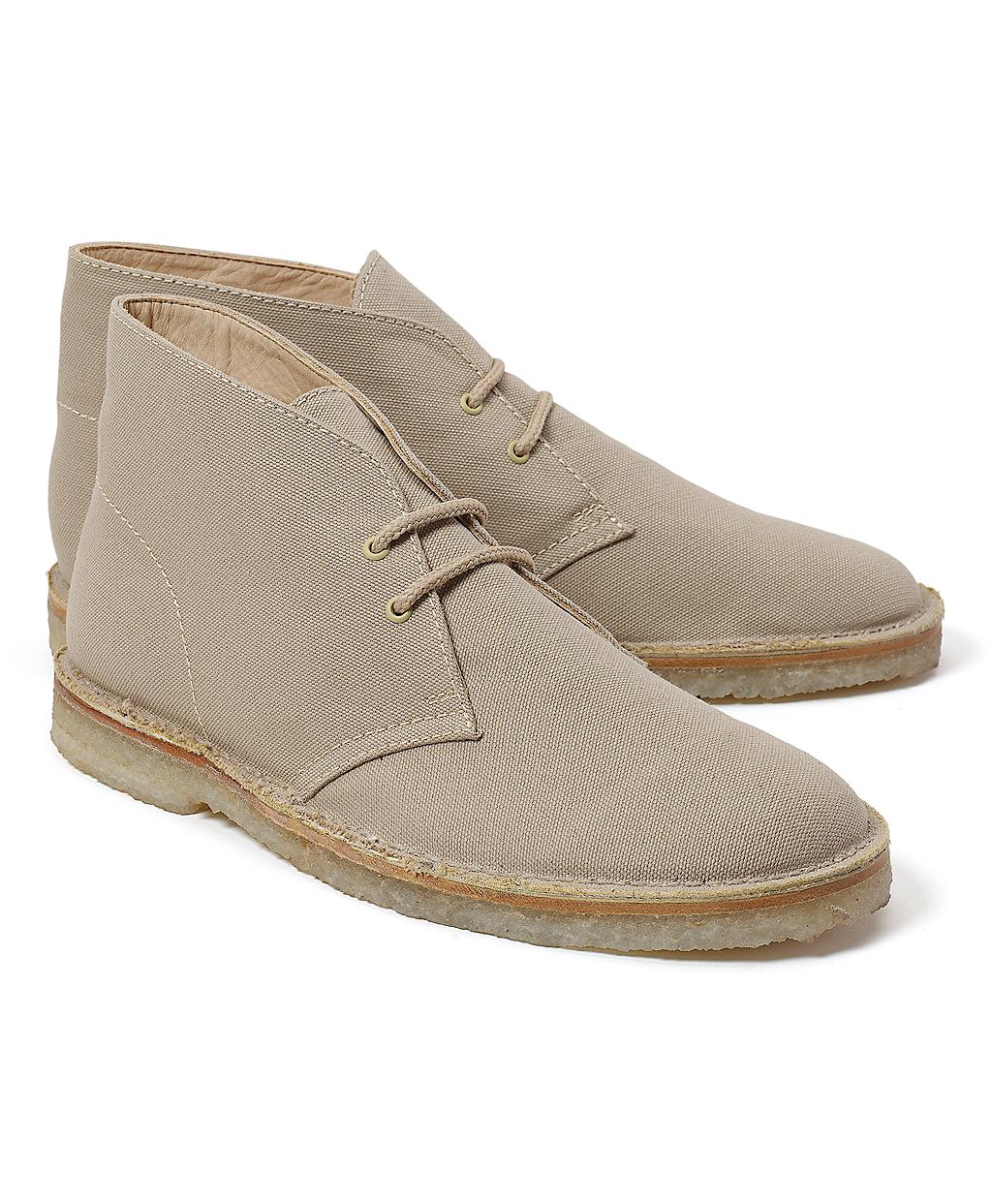 Brooks Brothers Canvas Chukka Field Boots in Beige for Men (tan) | Lyst
