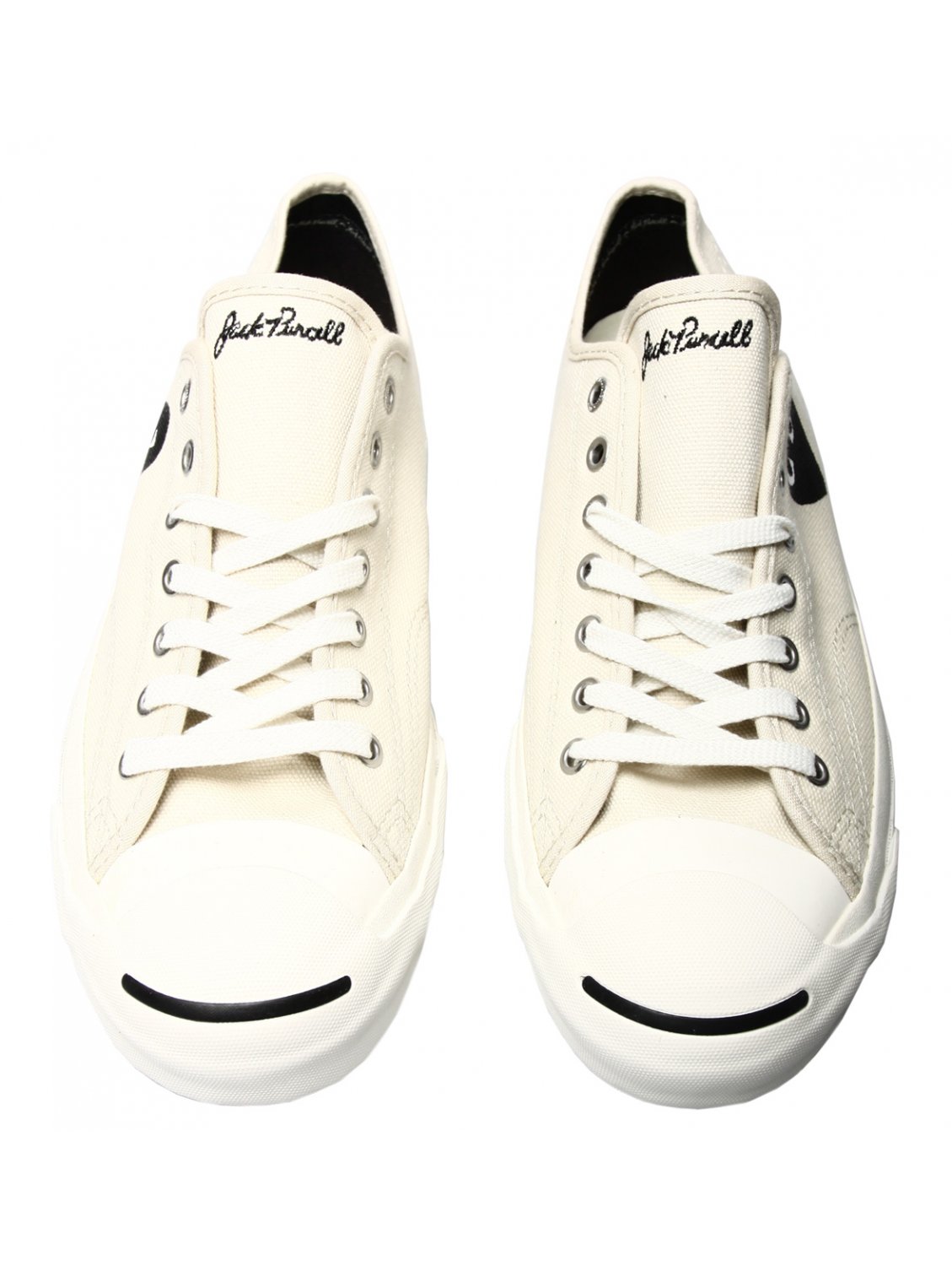 Comme des garçons Play Jack Purcell Converse White with Black Heart in ...