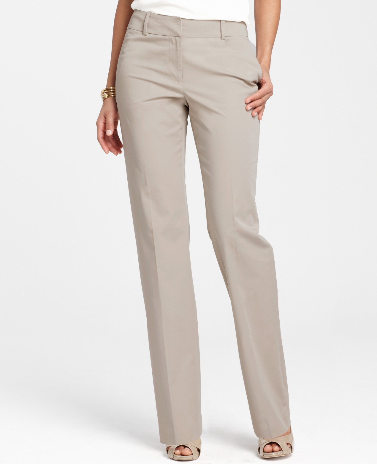 Curvy pants ann taylor loft Clearance