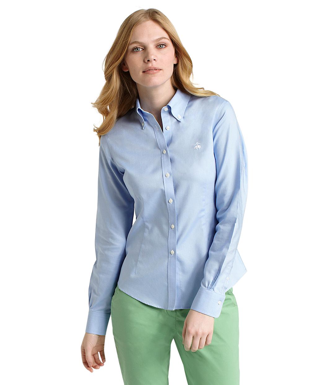 brooks brothers womens oxford shirt