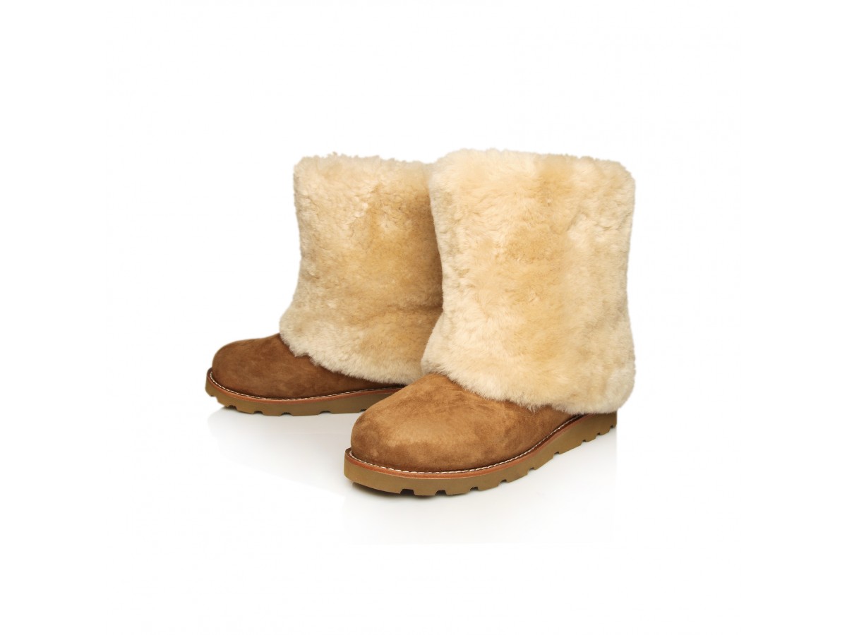 UGG Maylin - Chestnut Shearling Boot in Brown | Lyst UK