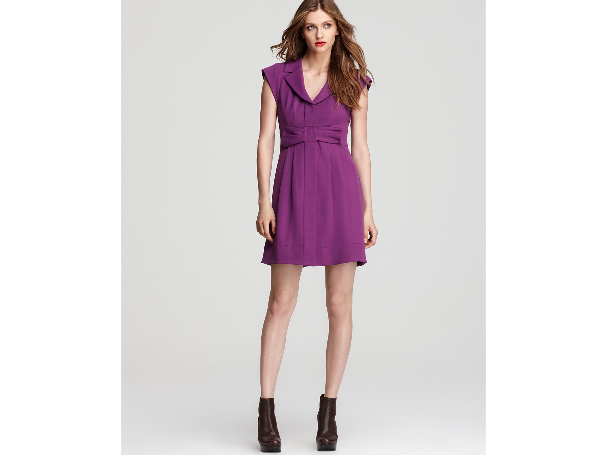 nanette lepore purple dress