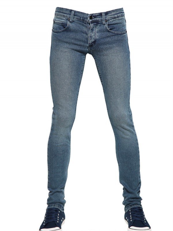 Cheap Monday Work Straight Jeans Sign Blue | ASOS