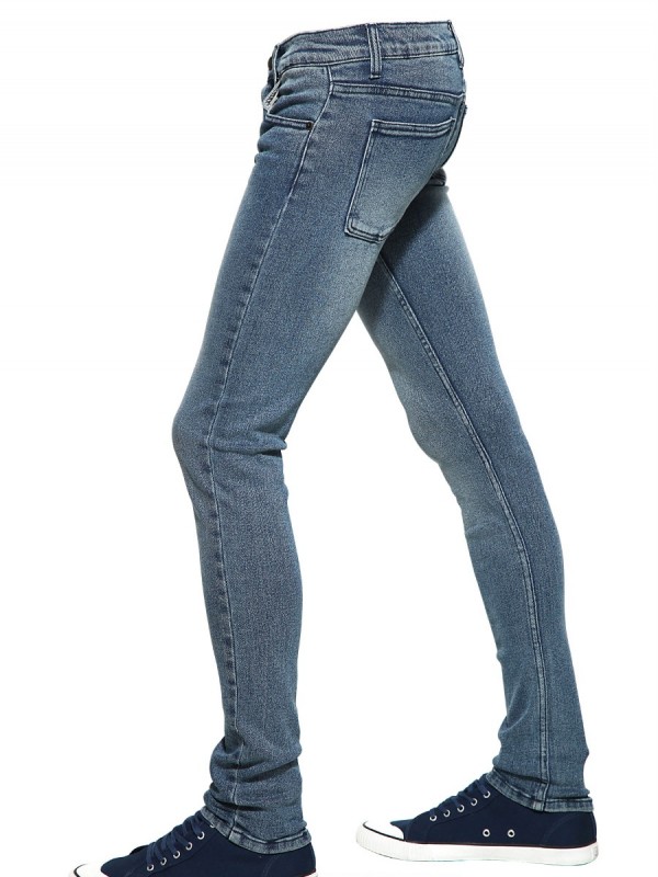 Cheap Monday 15cm Stretch Denim Low Rise Jeans Blue for Men | Lyst