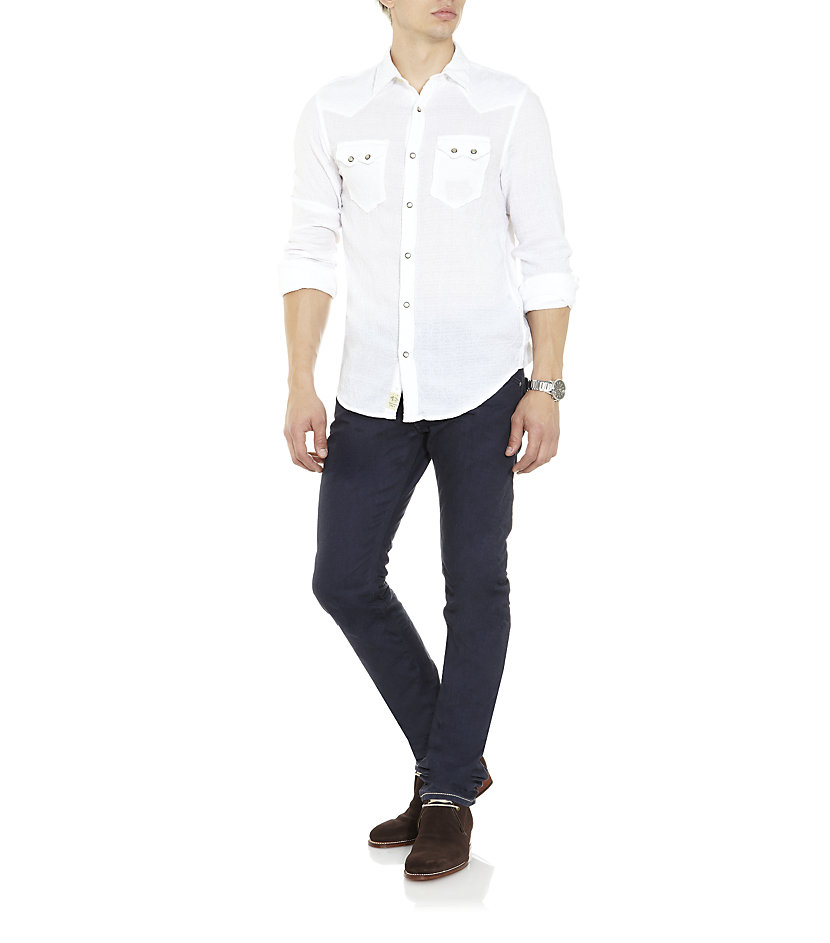 DIESEL Krooley Regular Slim Carrot Jeans in Blue for Men | Lyst Canada