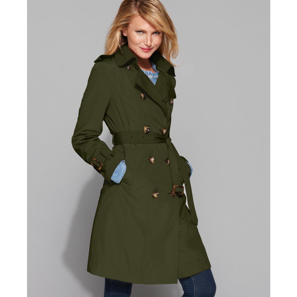 london fog heritage trench coat with detachable liner