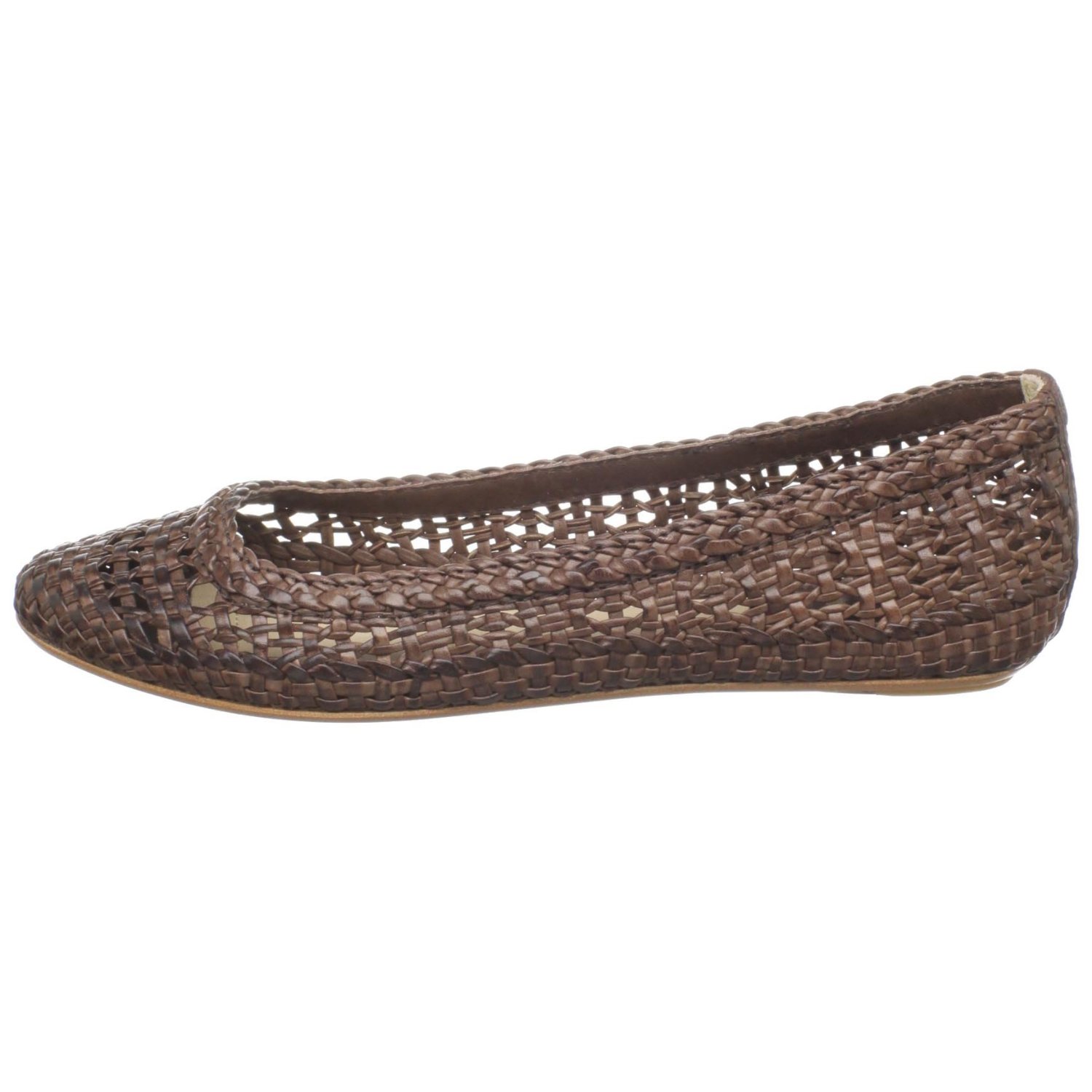 frye cognac flats