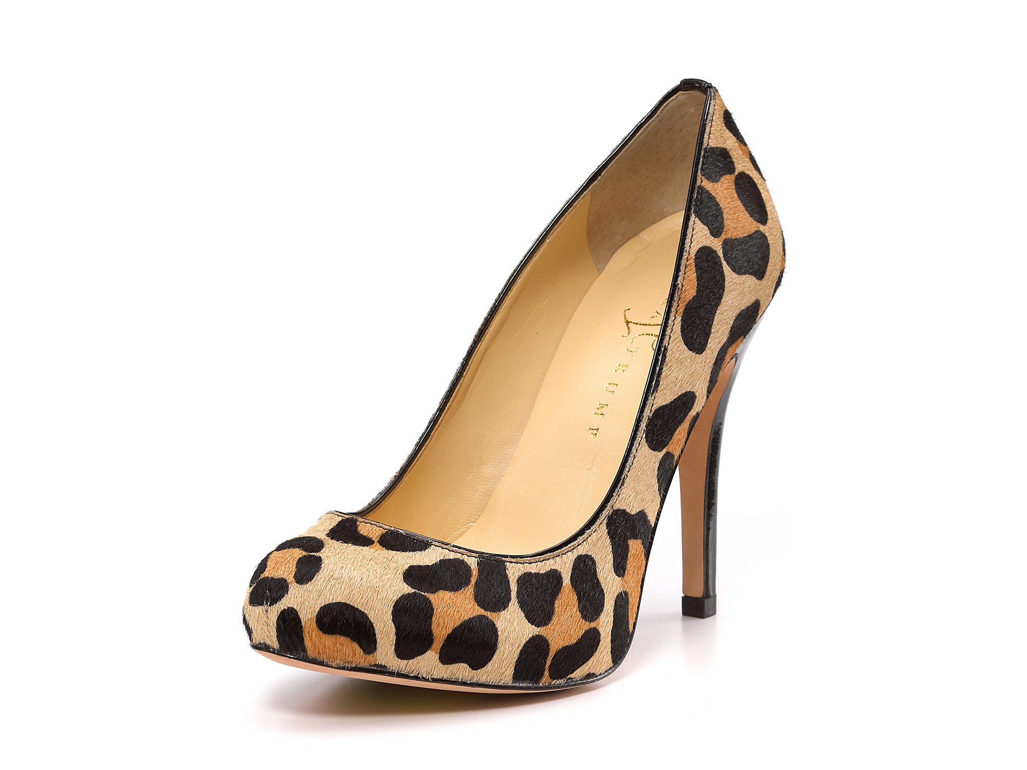coach leopard heels