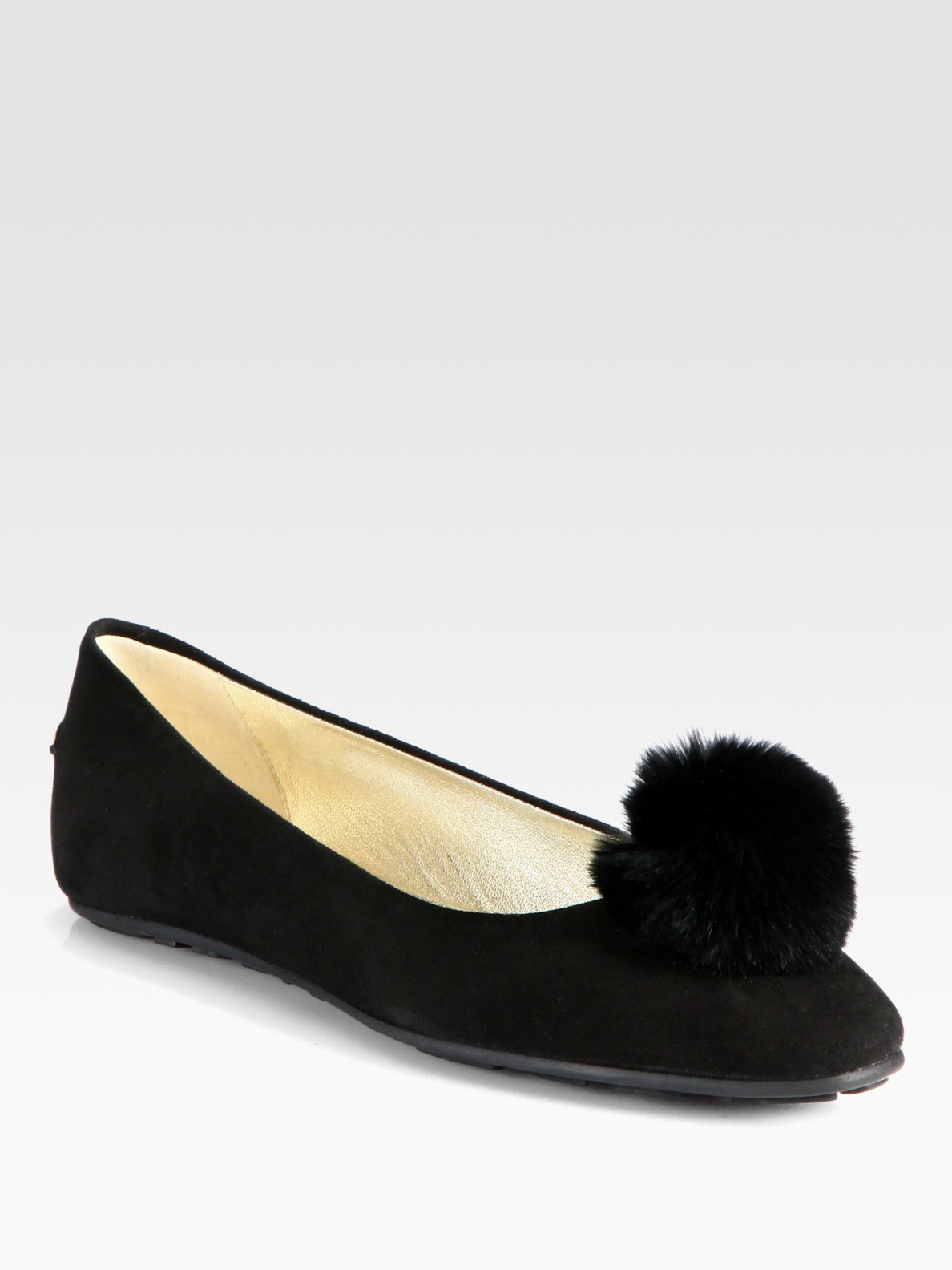 black jimmy choo flats