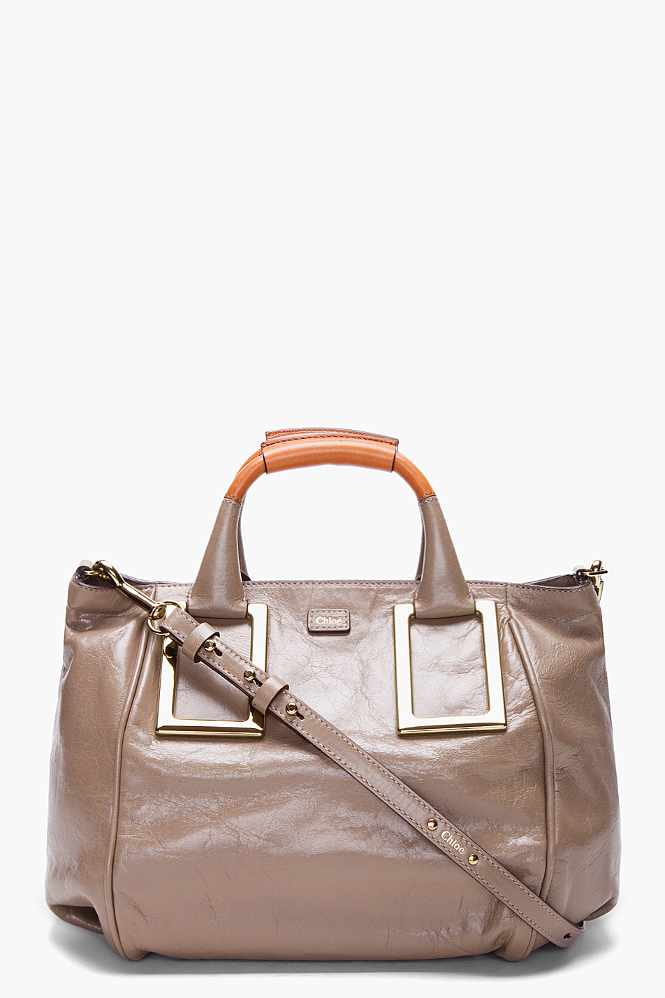 Chlo Ethel Tote in Brown (taupe) | Lyst  