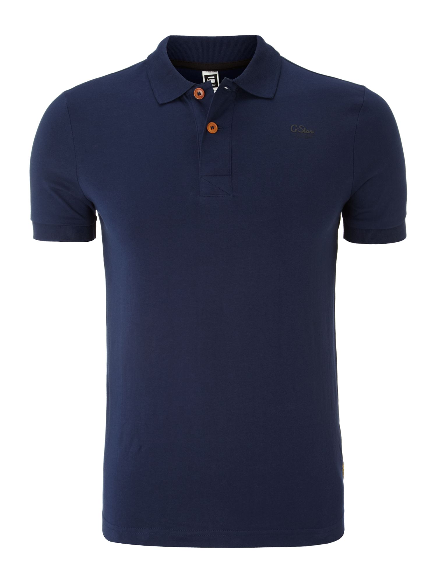 G-star Raw Small Logo Polo Shirt in Blue for Men (dark blue) | Lyst