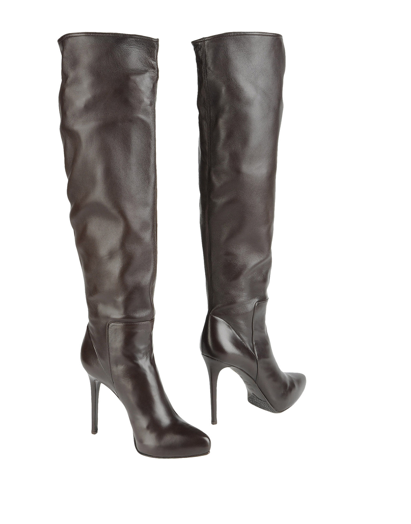 Le Silla Highheeled Boots in Brown | Lyst