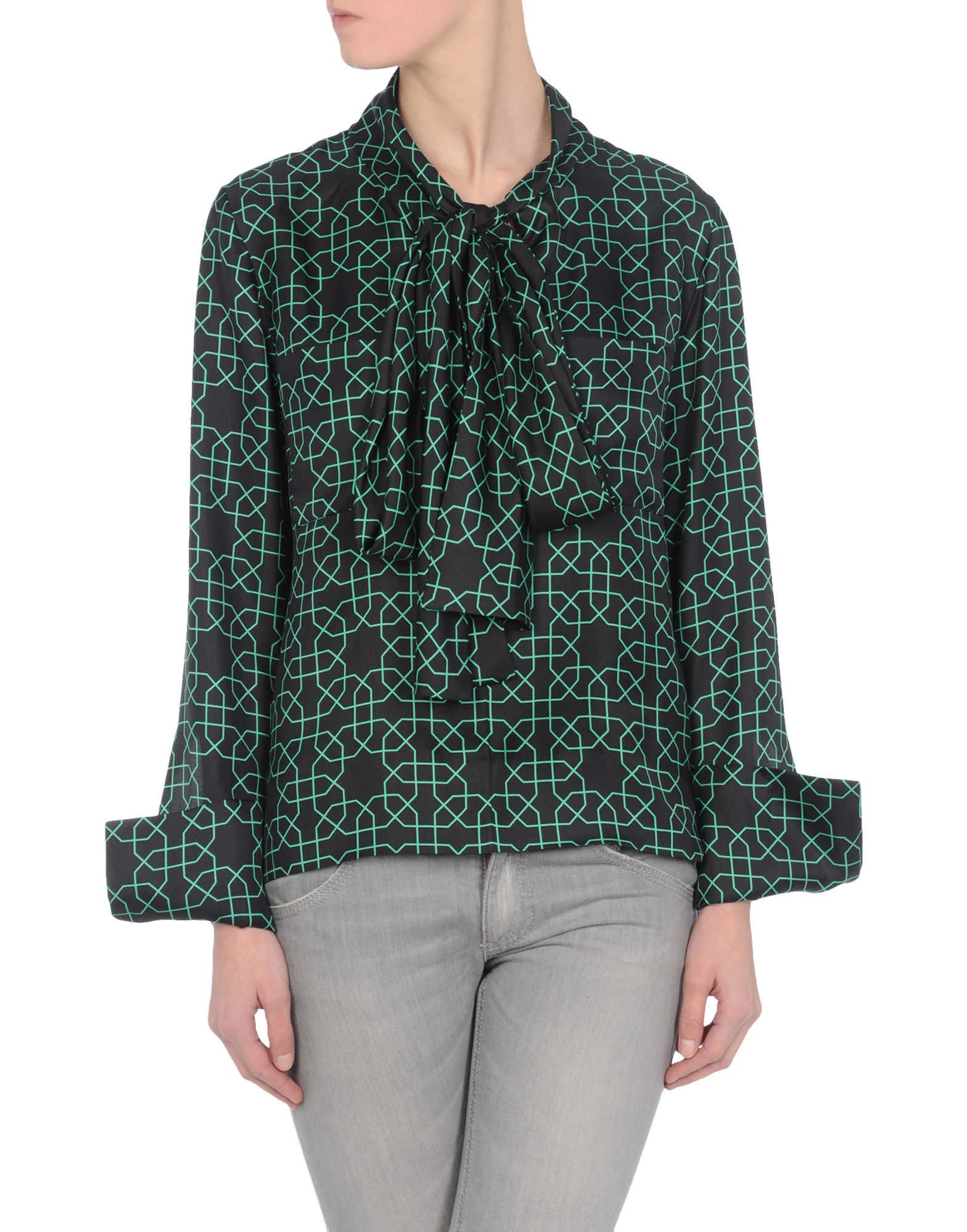 Marni Blouse in Green (ivory) | Lyst