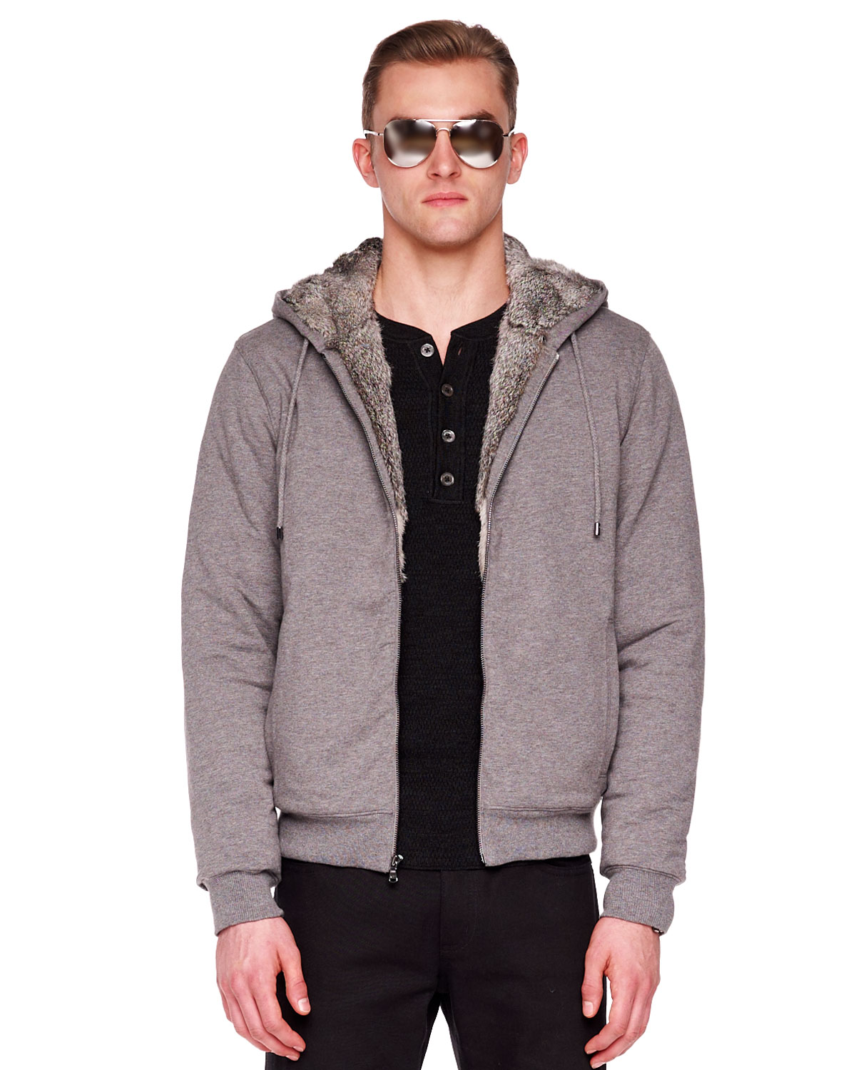 michael kors ash melange sweater