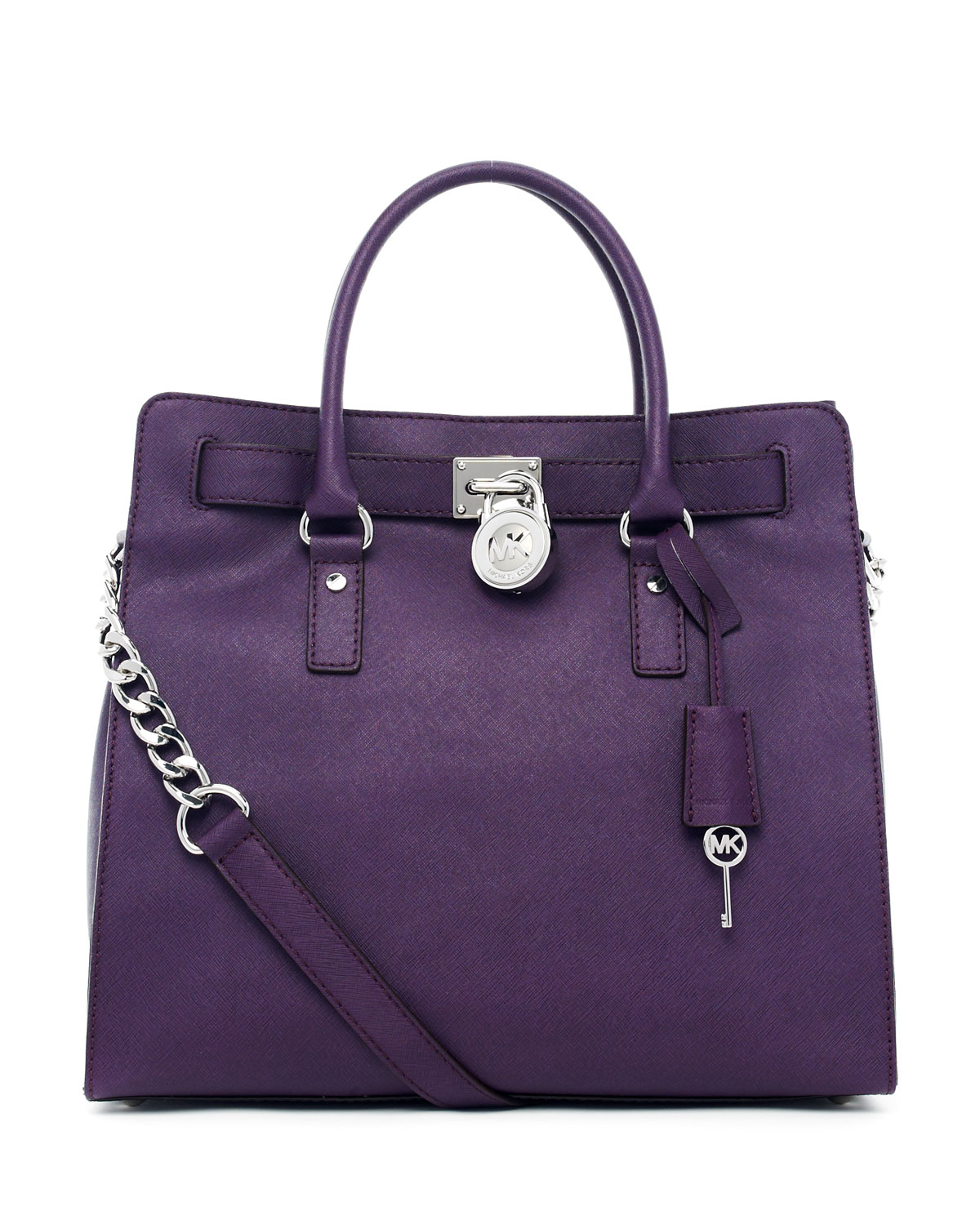 big purple purse