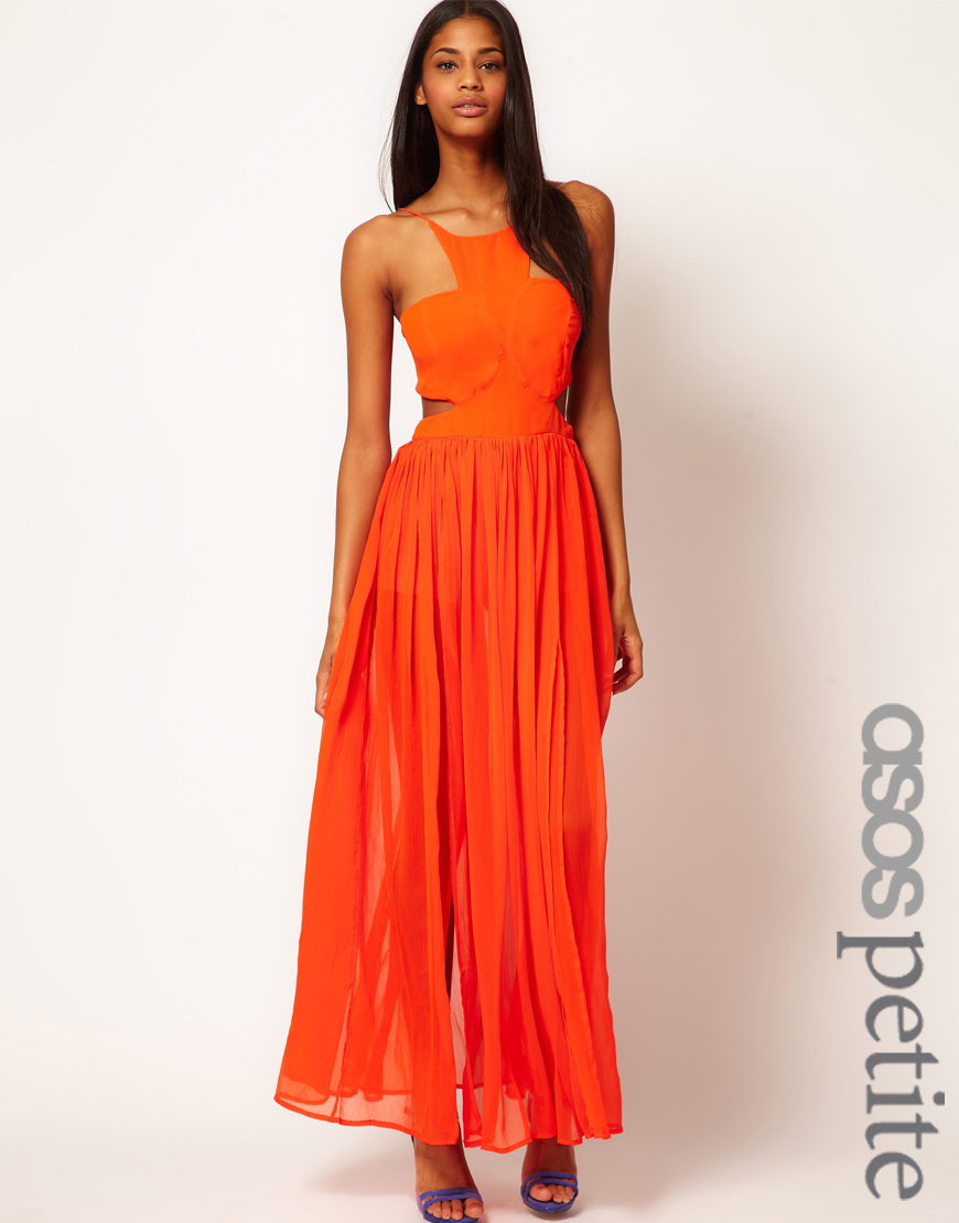 maxi dress with strappy back