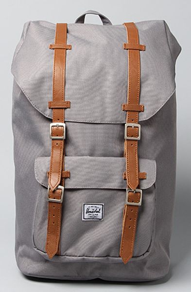 Herschel Supply Co. The Little America Backpack in Grey in Gray for Men ...
