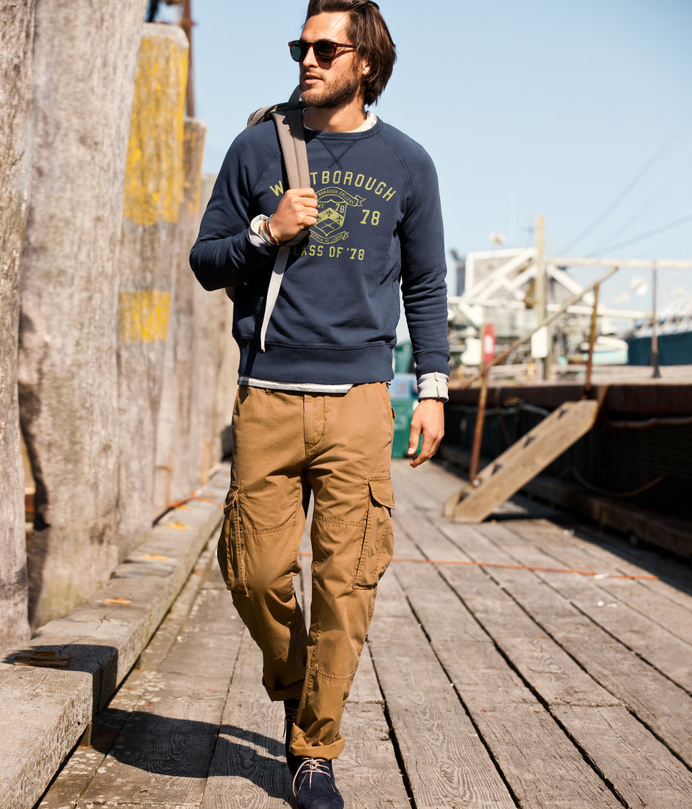 Lyst - H&m Cargo Pants in Blue for Men
