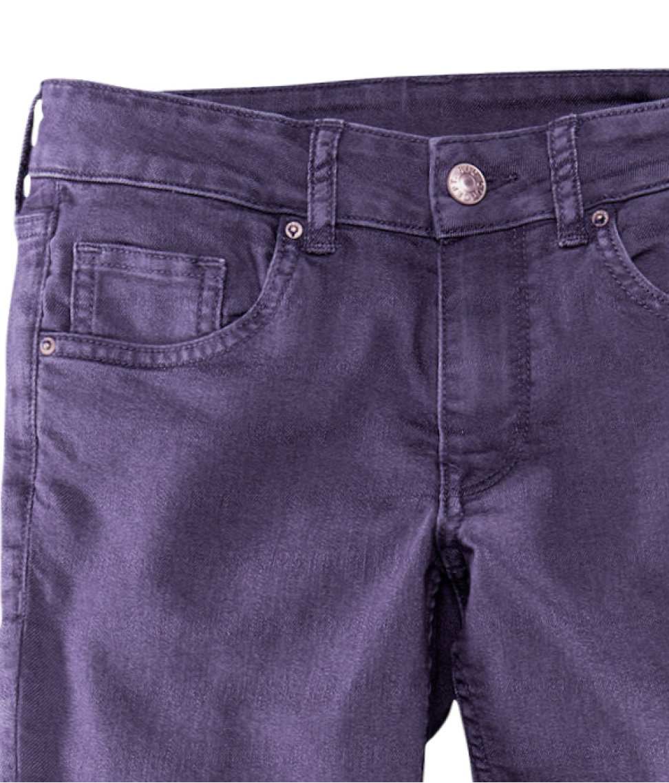 h&m purple pants