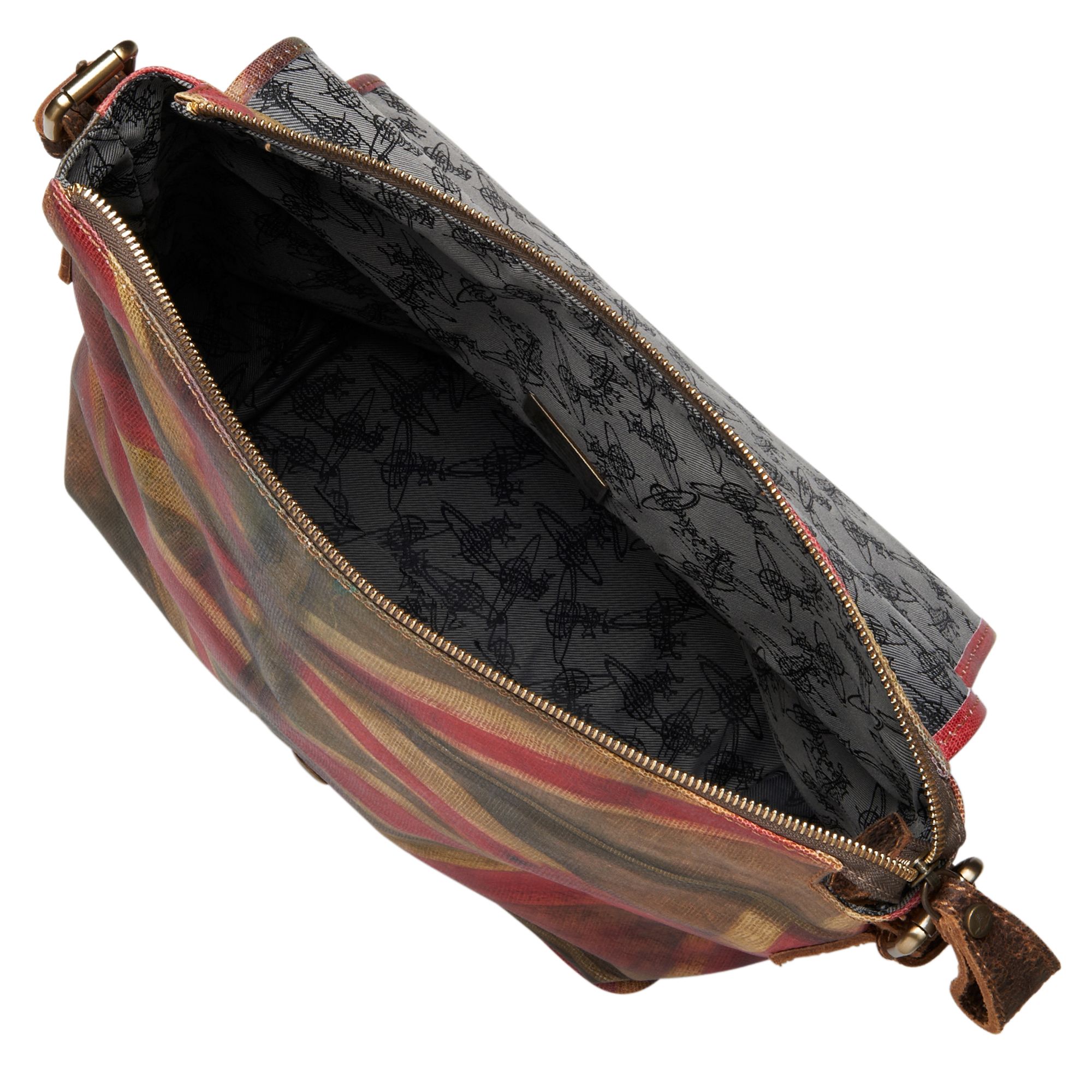 Vivienne Westwood Union Jack Messenger Bag in Red for Men Lyst