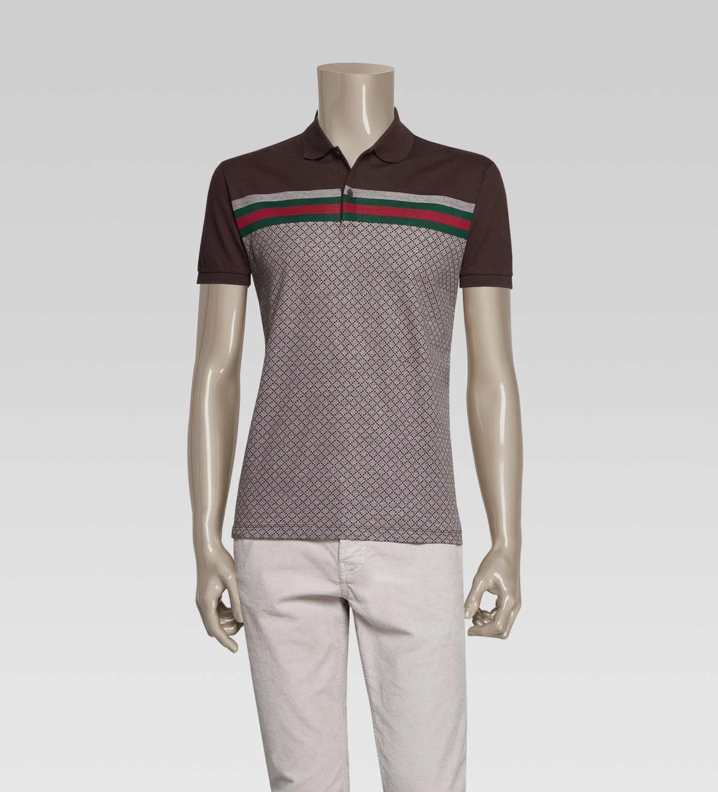gucci polo beige