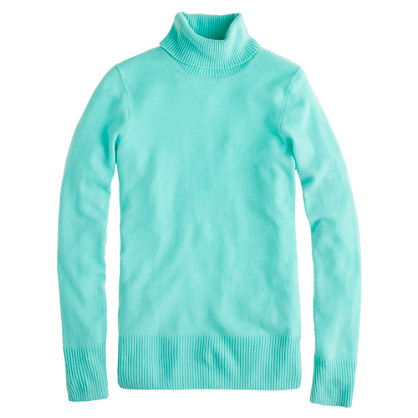 turquoise cashmere jumper