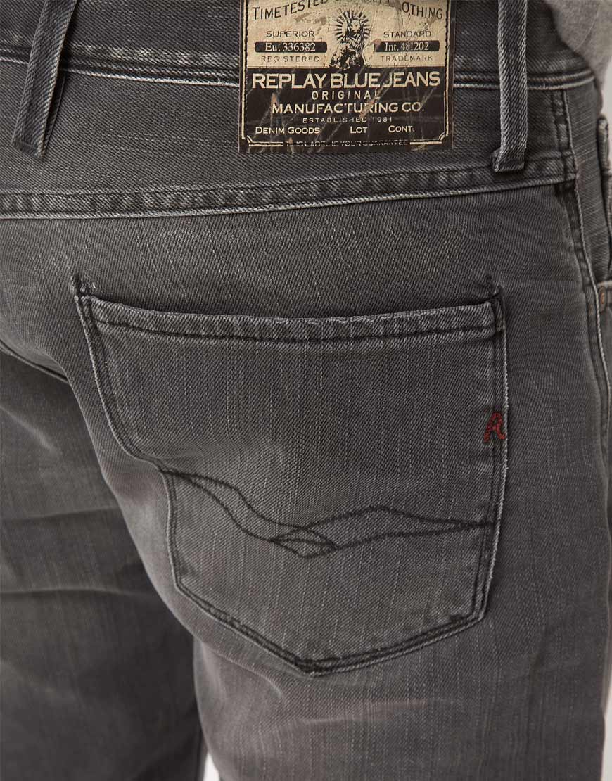 replay anbass jeans black