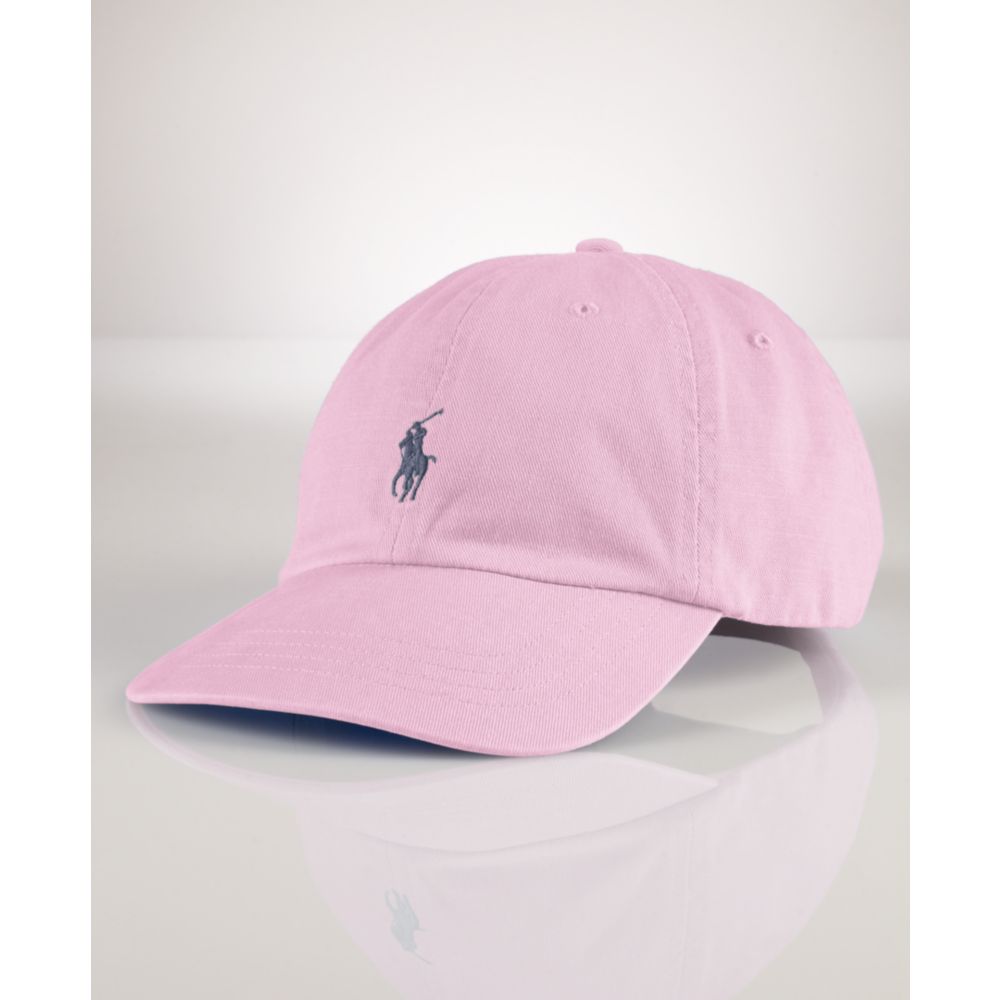 ralph lauren pink cap