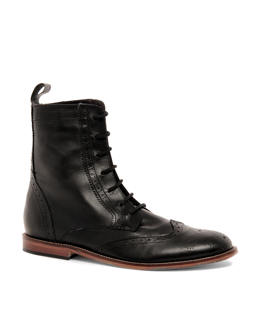 asos mens brogue boots