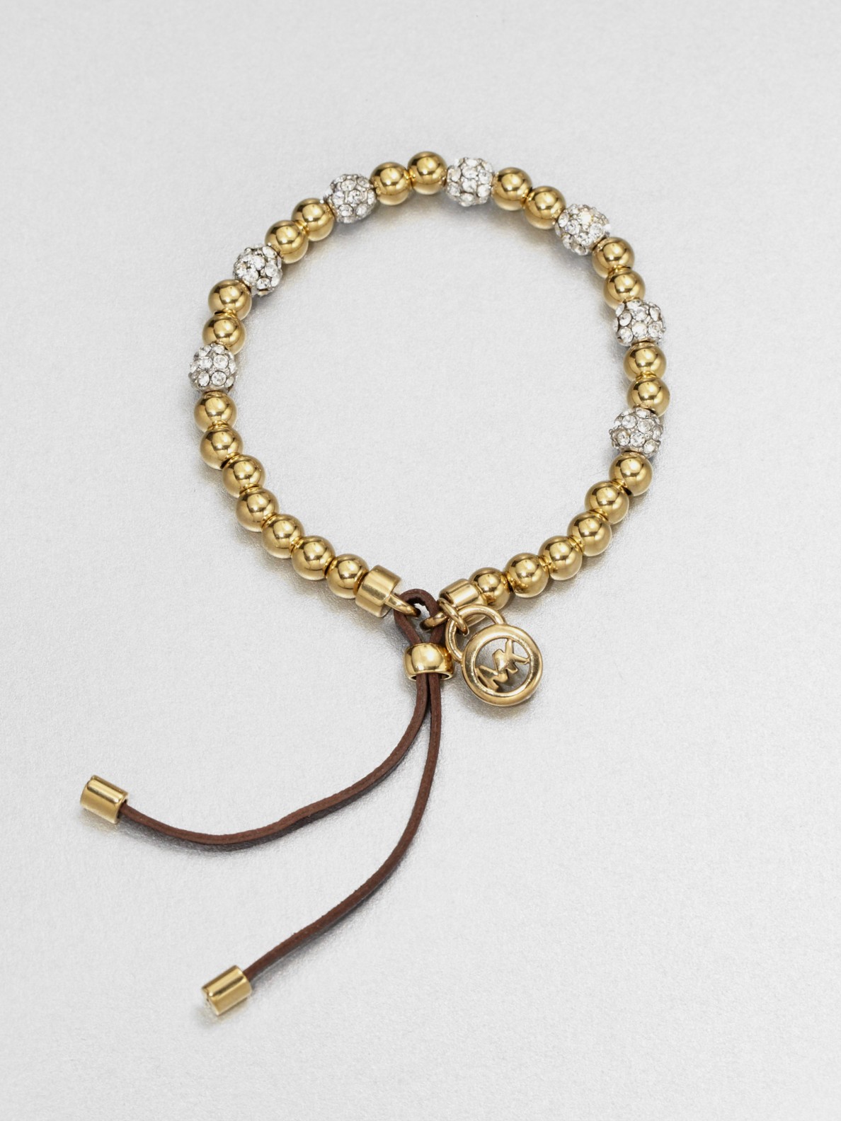 michael kors stretch bead bracelet