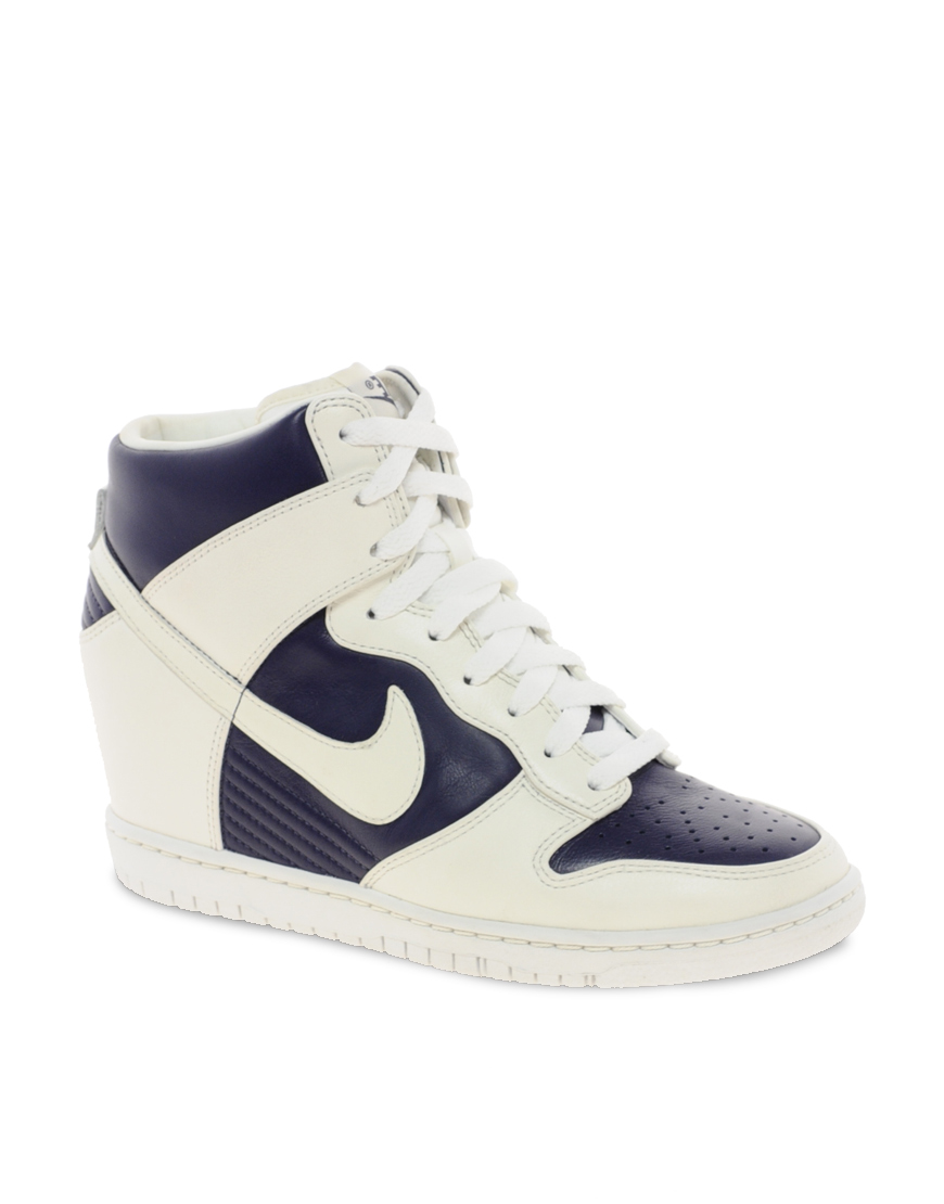 Nike fast love sky high wedge sneakers Clearance