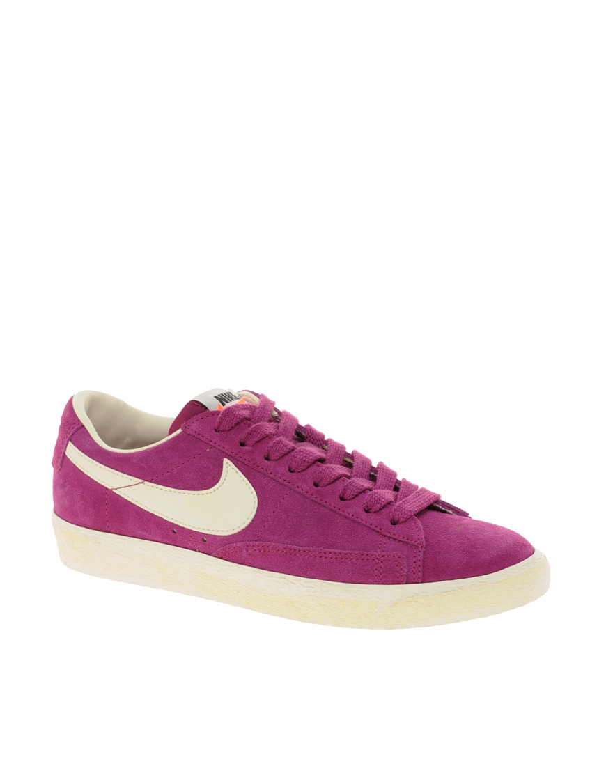 nike blazers low top pink