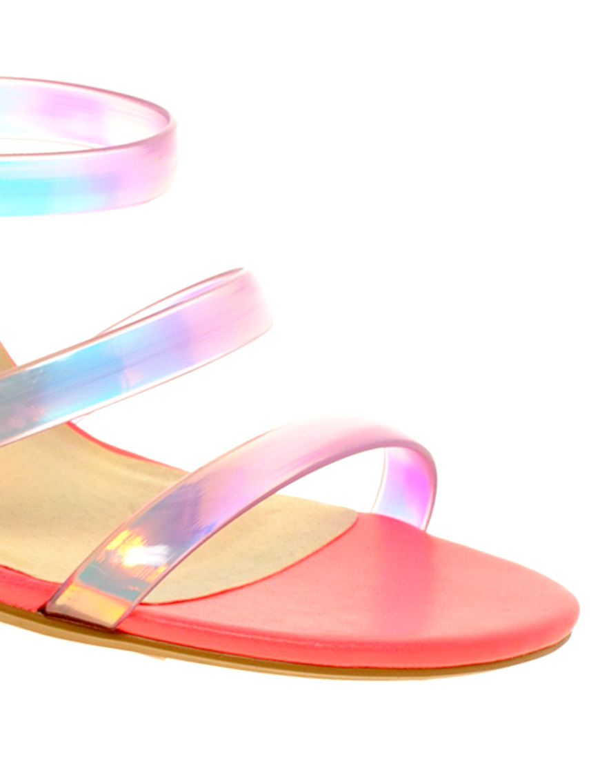 river island mules flat