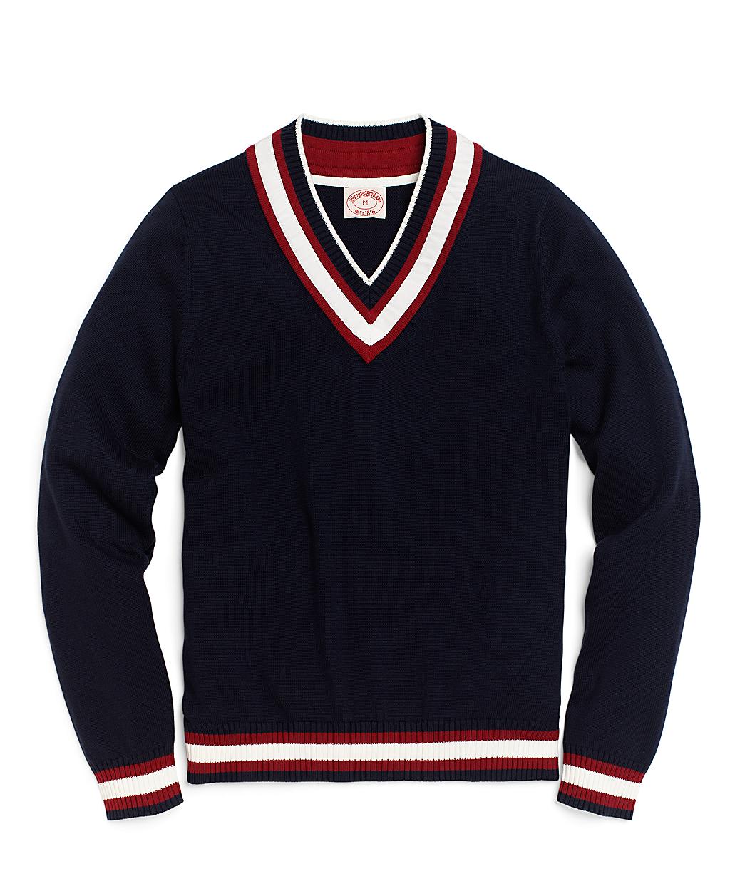 brooks brothers cricket sweater