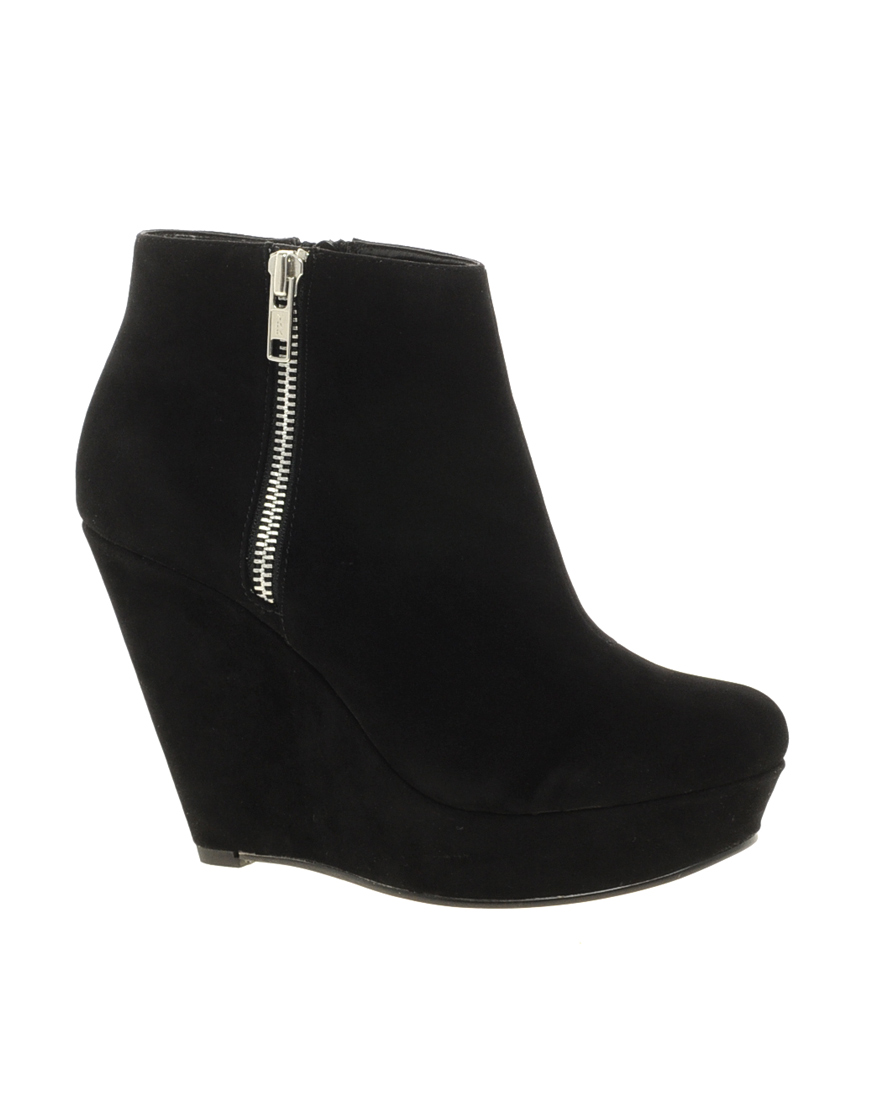 miss kg platform heeled ankle boots 