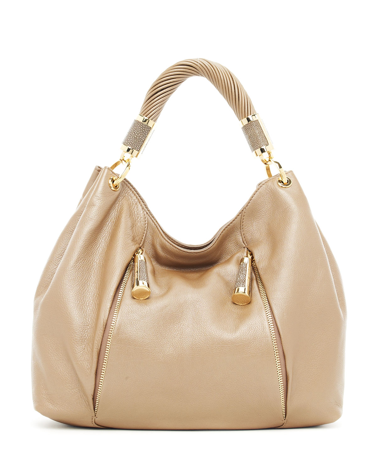 Michael Kors Tonne Hobo in Desert (Natural) - Lyst