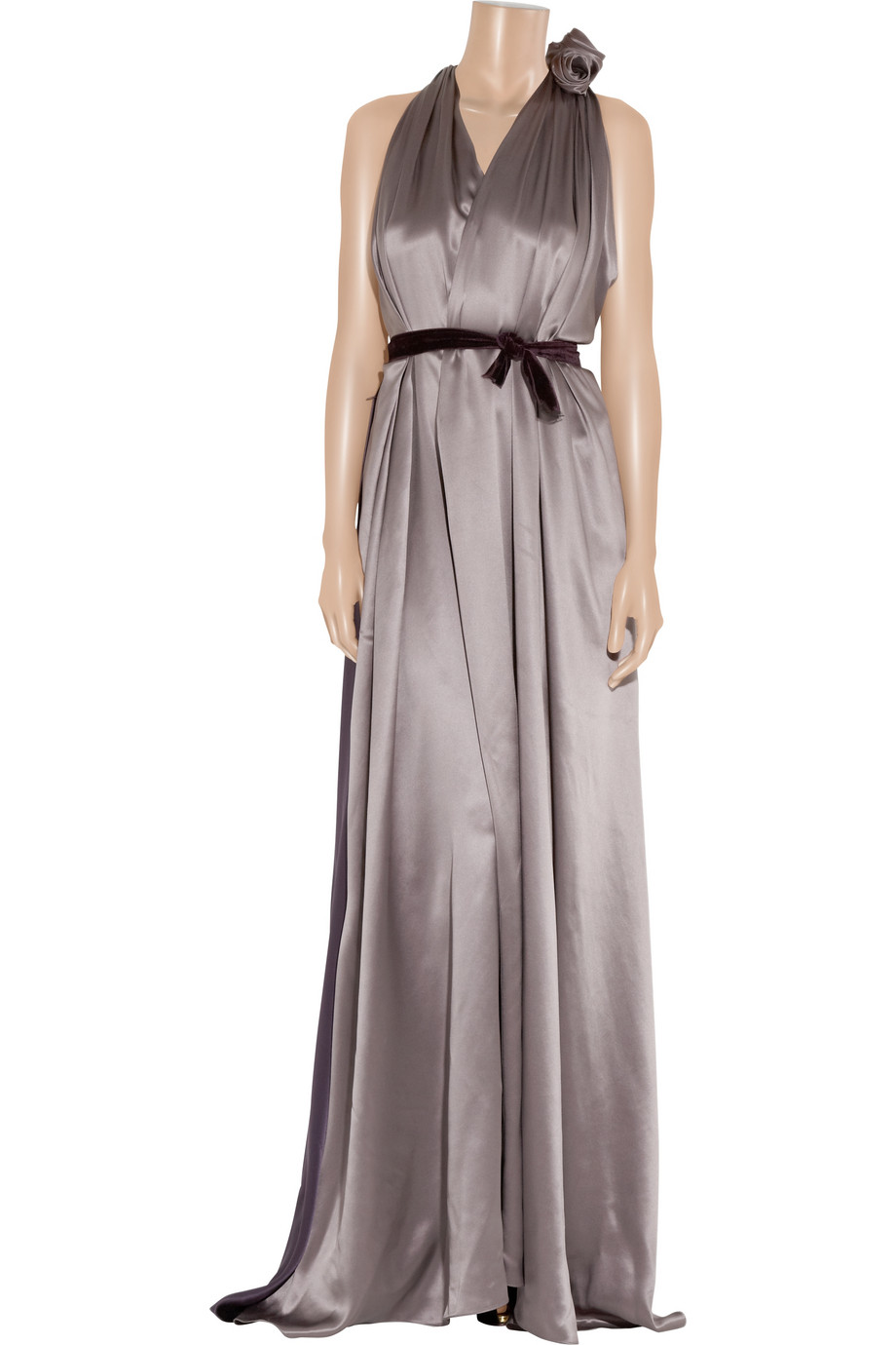 ROKSANDA Two-tone Silk-satin Gown in Lavender (Purple) - Lyst