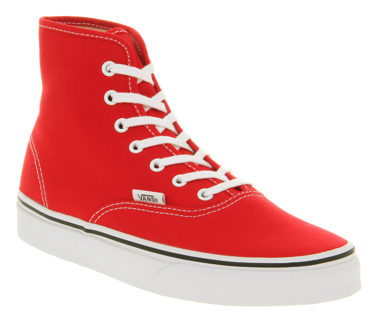 Lyst - Vans Authentic Hi in Red for Men