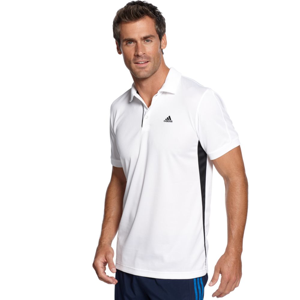  adidas  Galaxy Tennis  Polo Shirt  in White for Men Lyst
