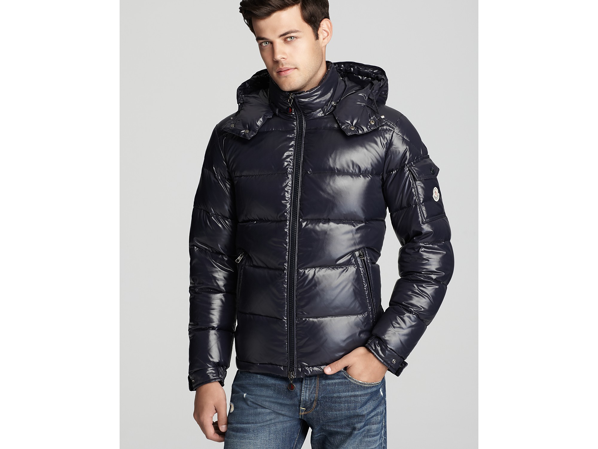 Moncler Maya Jacket in Navy (Blue) for Men - Lyst