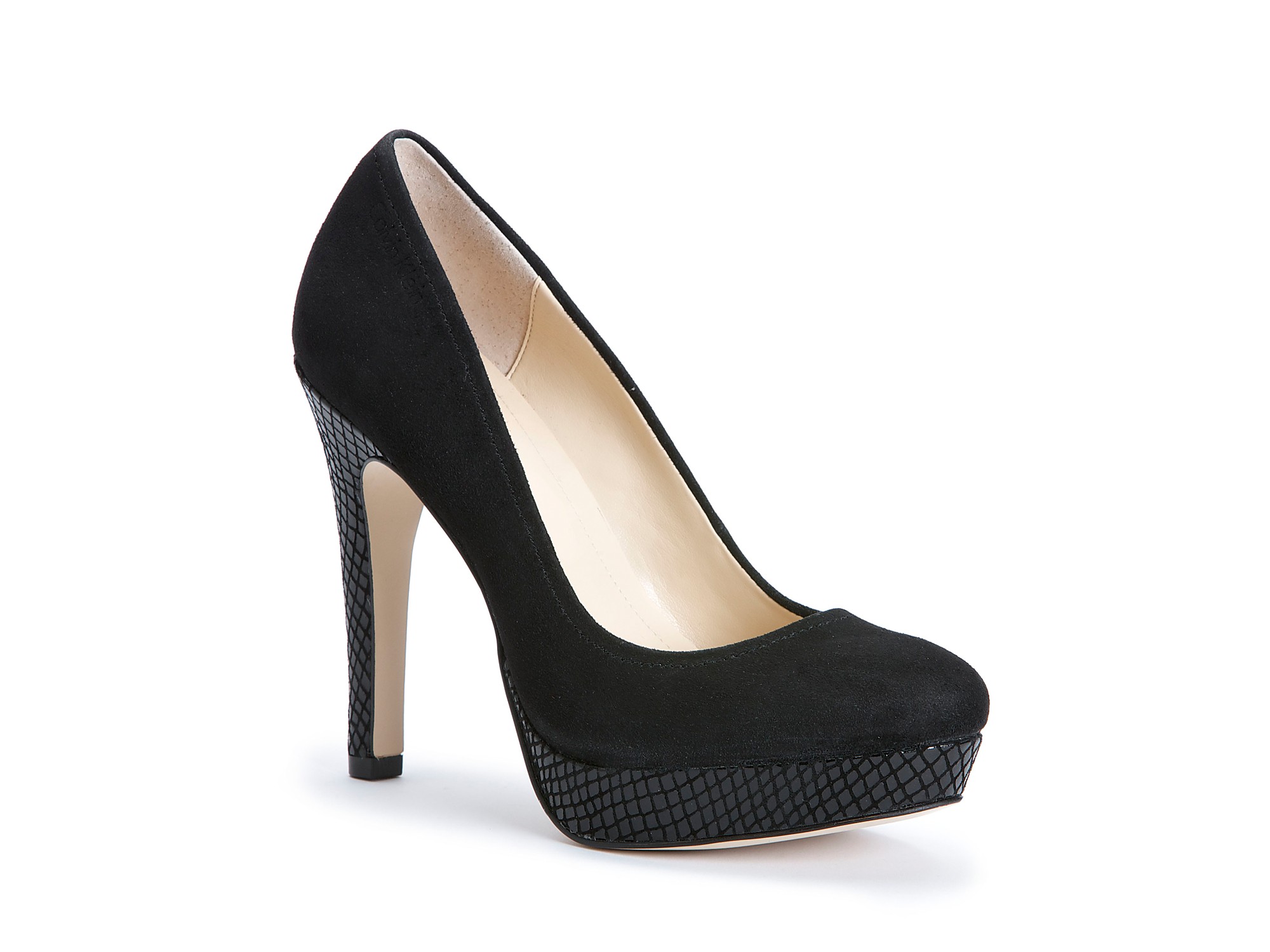 Calvin klein platform heels