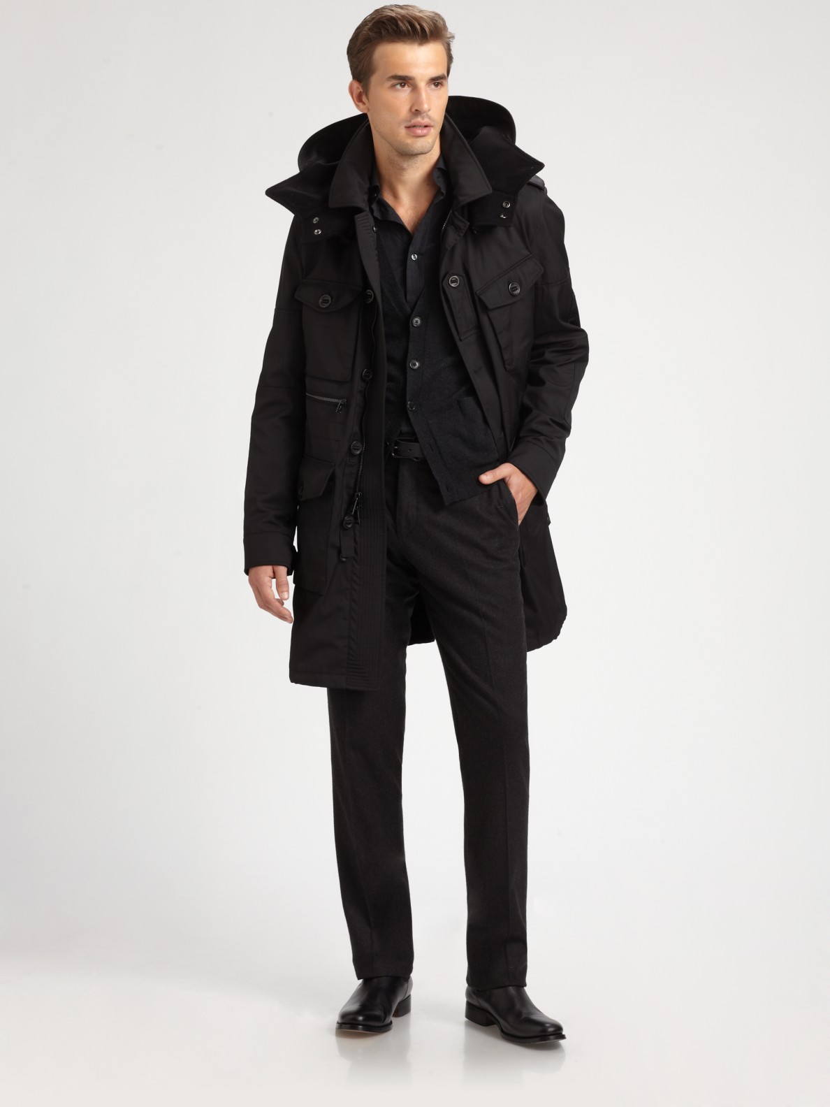 ralph lauren black label coat