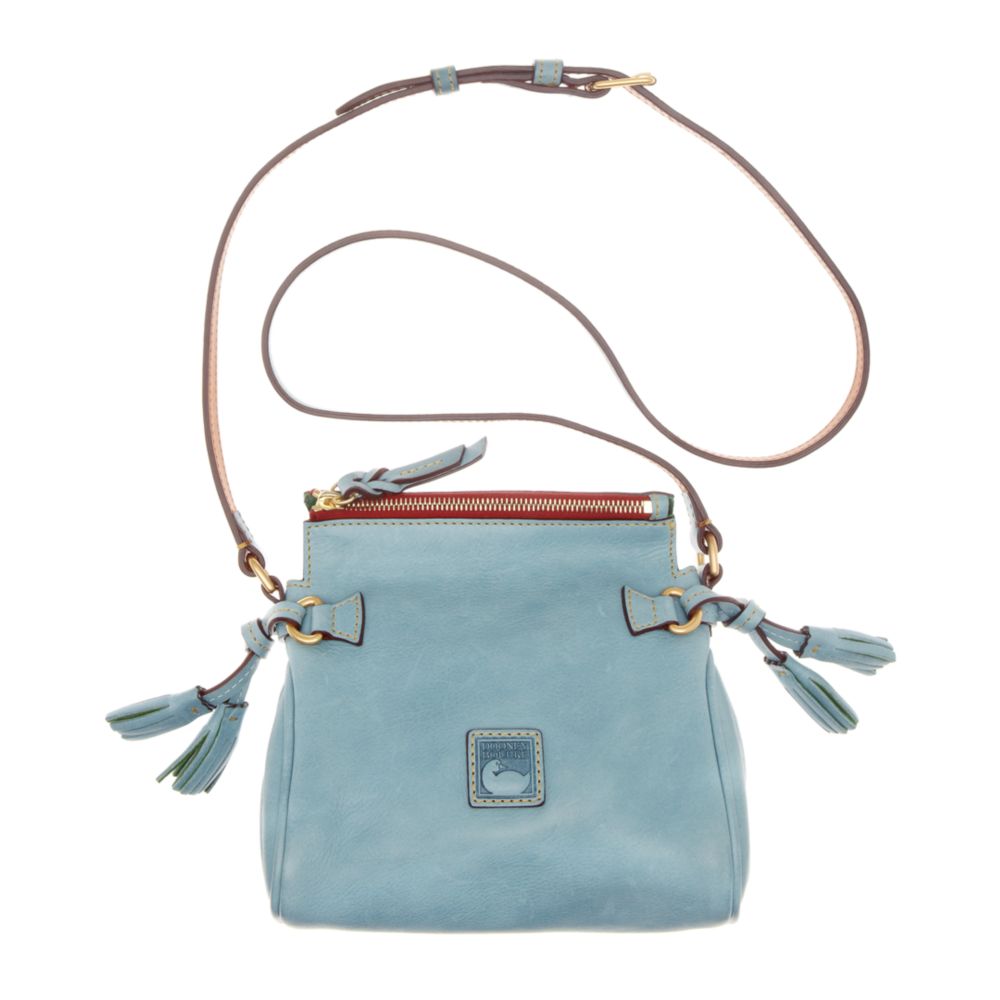Lyst Dooney Bourke Florentine Mini Zip Crossbody In Blue Gallery