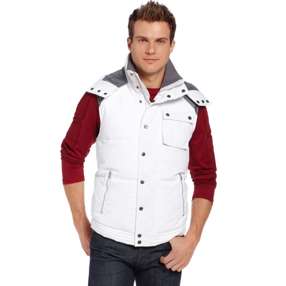 Calvin Klein Puffer Vest Mens Top 