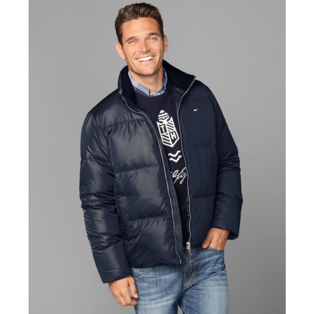 tommy hilfiger down puffer jacket